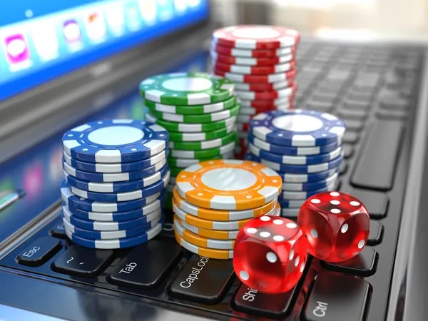 Slot game interface with RTP and payout table visible